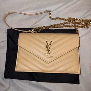 YSL WALLET ON A CHAIN